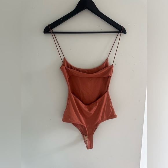 ALIX nyc Hirst brown tan bodysuit Xs - Picture 4 of 5